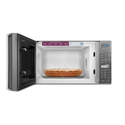 Micro-ondas Electrolux 27L cor Inox Espelhado com 55 receitas pré-programadas (MS37R) 127V