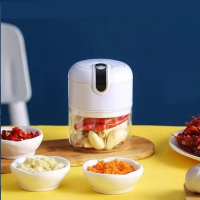 Processador de Alimentos Recarregável Usb Bateria Mini Moedor Elétrico
