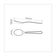 Kit 24 Colher Para Sobremesa Inox Buzios Tramontina