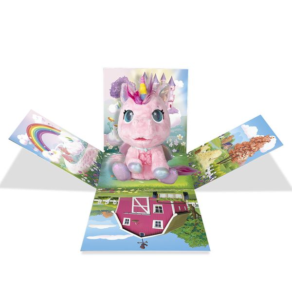 Pelúcia My Baby Unicorn Multikids - BR1284 BR1284x