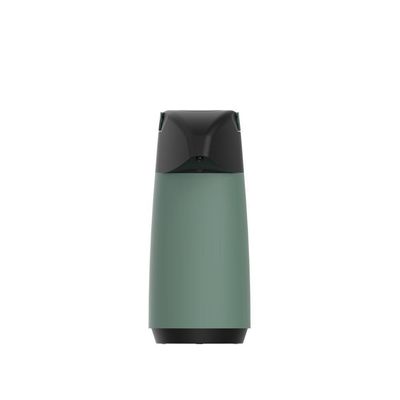 Garrafa Térmica Tramontina Exata Em Plástico Verde Com Ampola De Vidro 1 L