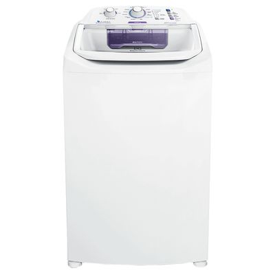 Máquina de Lavar Electrolux 10,5kg Branca Turbo Economia com Jet&Clean e Filtro Fiapos (LAC11) 220V