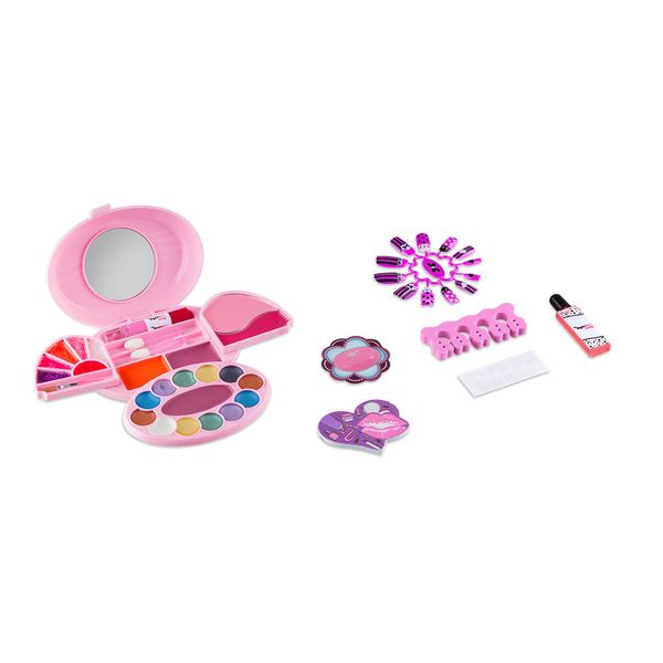 Estojo de Maquiagem Infantil My Style Beauty Super Kit Princesa - Multikids - BR1333 BR1333