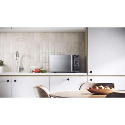 Micro-ondas Electrolux 23L cor Inox Efficient com Descongelamento Assistido (ME23S) 220V