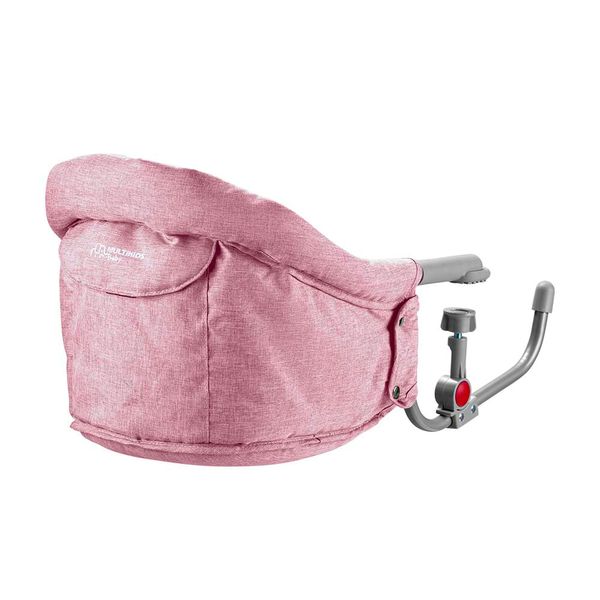 Cadeira De Alimentação Multikids Baby Encaixe de Mesa Click N Clip Rosa - BB613 BB613