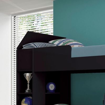 Beliche Cama Aux C/ 3 Colchões Ditália Treliche Cm-15 Preto