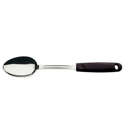 Colher Para Servir Tramontina Utilita Em Aço Inox Com Cabo De Polipropileno Preto