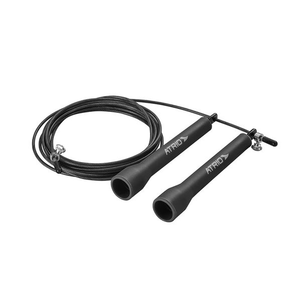 Corda de Pular Speed Cross Fit Material PVC e Aço Preto Atrio - ES231 ES231