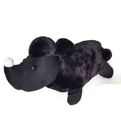 Bichos Grávidos  Poodle Preto com Filhote Antialérgico Bichos de Pano