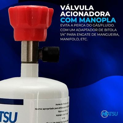 Gás Refrigerante R32 Latinha 700g - Hiatsu único