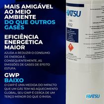 Gás Refrigerante R32 Latinha 700g - Hiatsu único