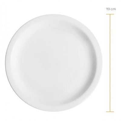 Jogo 40 Pratos De Mesa E Sobremesa Porcelana Iguaçu - Germer