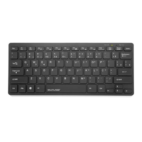 Teclado Mini Multímidia Teclas Chocolate Usb - TC154 TC154