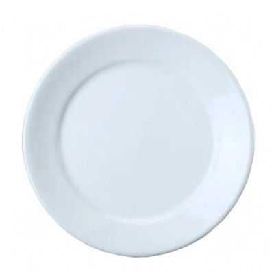 Conjunto 20 Pratos Rasos Porcelana 24,5cm Bar Hotel Germer