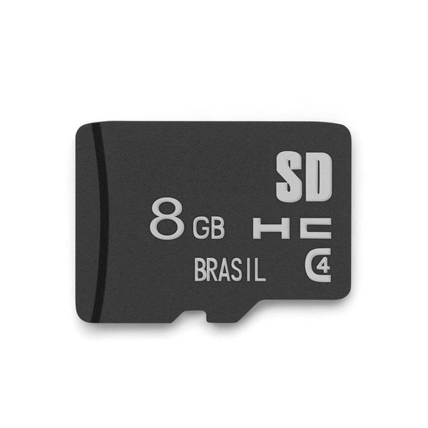 Cartão de Memória Classe 4 8GB Preto Multilaser - MC141 MC141