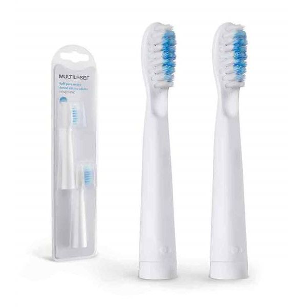 Refil Para Escova Dental Elétrica Adulto - Health Pro - Multilaser Saúde - HC109 HC109 Refil Para Escova Dental Elétrica Adulto - Health Pro - Multilaser Saúde - HC109 HC109