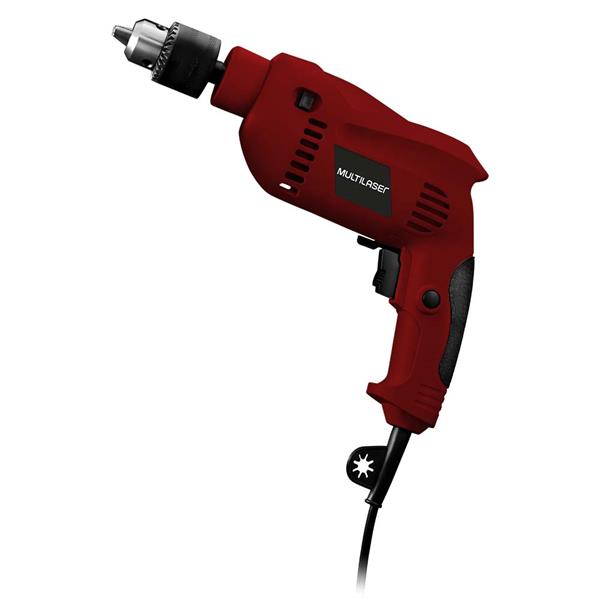 Furadeira Elétrica de Impacto Multilaser 127V 600W Vermelho - HO033 HO033 Furadeira Elétrica de Impacto Multilaser 127V 600W Vermelho - HO033 HO033