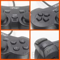 Controle Joystick Manete Ps2 Ps1 Plug And Play Dualshock Preto Com Fio