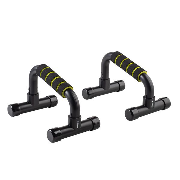 Apoio Para Flexão Fitness Preto/Neon Atrio - ES240 ES240 Apoio Para Flexão Fitness Preto/Neon Atrio - ES240 ES240