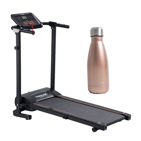 Combo Fit - Esteira Residencial Trimline 5380 110V Dobrável e Garrafa Office 500ml Rose - ES318K ES318K