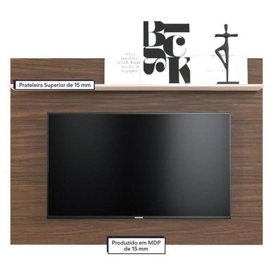 Painel Para Tv Suspenso Maia Nogueira Real Off White - Colibri