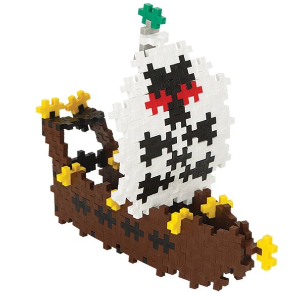 Peças de Montar - Mini Basic 360 peças Piratas - 3729 - Plusplus