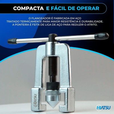 Kit Flangeador De Tubos Com Alargador 3-16 - 3-4 Ct-275 Hiatsu