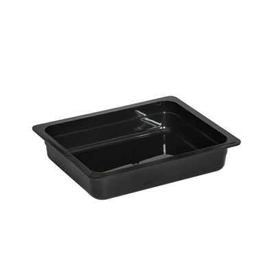 Cuba Gn 1-2 Cozinha 65mm Preta Em Polipropileno Linha Tropical Vem