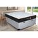 Cama Box Baú Casal + Colchão Semi Ortopédico Extra Firme Espuma D33 Prime Colchões 138x188x72 Branco
