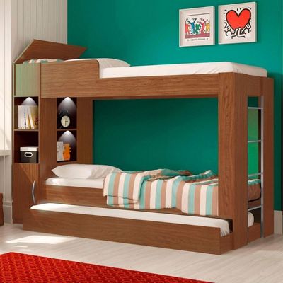 Beliche Ditália Cama Auxiliar Com Kit Luz Cm-15 Diamond