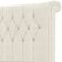 Cabeceira Cama Box King 195cm Estofada Meora P05 Linho Creme