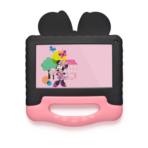 Combo Kids - Tablet Multilaser Minnie Mouse Wi Fi Tela 7 Pol. 16GB Quad Core e Minnie Fashion Doll Princess Multikids - BR1123K BR1123K