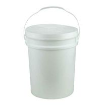 Balde Industrial 12,5l Com Tampa Branco R.0734 Jaguar