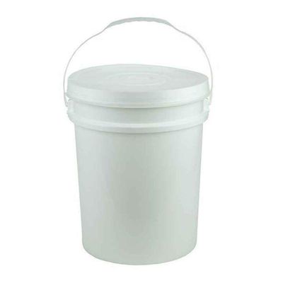 Balde Industrial 12,5l Com Tampa Branco R.0734 Jaguar
