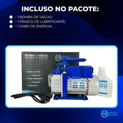 Bomba De Vácuo 3cfm Hiatsu