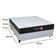 Cama Box Casal + Colchão Semi Ortopédico Extra Firme Espuma D33 Prime Colchões 138x188x72 Branco