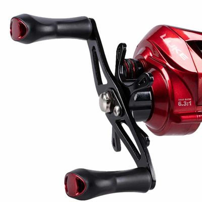 Carretilha para Pesca Maruri Luke Red 5 Rolamentos - Esquerda