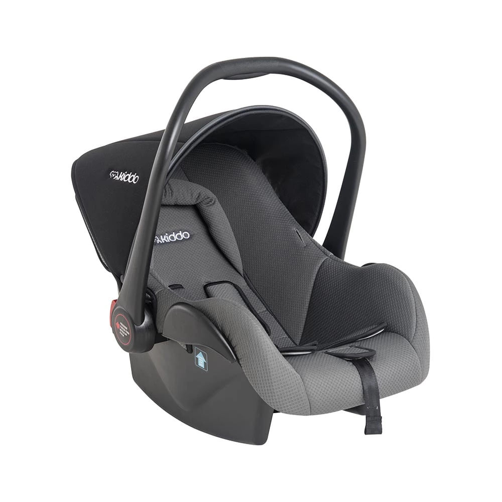 Cadeira Bebê Conforto Kiddo Casulo Preto e Cinza 0 a 13kg - Le Biscuit