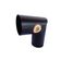 Joelho Para Tubo De Chaminé Preto Diâmetro 20cm