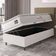 Cama Box Baú Solteiro Colchão Espuma D45 Lazio Pillow Top 88x188x65cm Branco Hellen