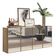 Aparador Buffet 4 Portas Suspenso Vegas V3596 Rustic Rustic