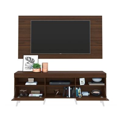 Rack Retrô Com Painel Para Tv Até 65´´ Flórida Fg3133