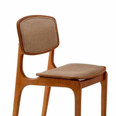 Conjunto Com 2 Cadeiras Malta Moderna Mobília Linho Palha-cinam.imbuia
