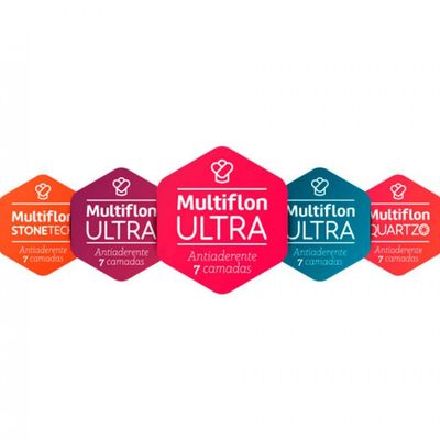 Tapioqueira Multiflon Gourmet Antiaderente Ultra 7 Preto