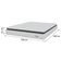 Cama Box Baú Colchão Casal Queen Molas Ensacadas City Pillow Top 158x198x64cm Branco-Preto Hellen Suporta até 110kg por Pessoa