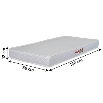 Cama Box Solteiro Espuma D20 Malibu 88x188x50cm
