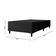 Cama Box Solteiro 0,88m E 38cm De Altura Suede Prince Preto