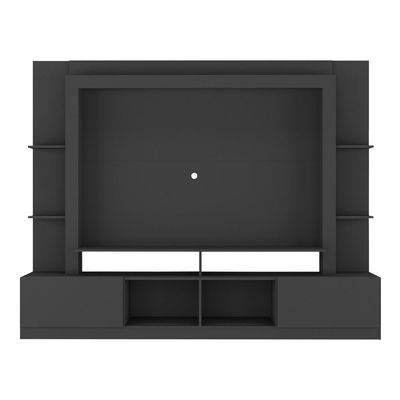 Rack Estante+Painel Tv 65" E Catar Br3395 Preto