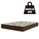 Cama Box Casal Colchão Espuma D33 Marquês 138X188X57Cm Marrom Umaflex - Suporta Até 90Kg Por Pessoa