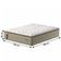 Cama Box Baú Colchão Casal Queen Probel Molas Guarda Costas Max 158x81cm Bege/branco Bege